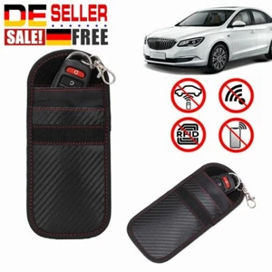 Autoschlüssel Tasche Strahlenschutz-Tasche RFID Anti-Diebstahl Schlüsseltasche  - Bild 1 von 11