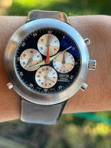 Orologio Ikepod Hemipode Cronometro Automatico H01 Uomo 44mm Svizzera Edizione Limitata - Foto 1 di 14