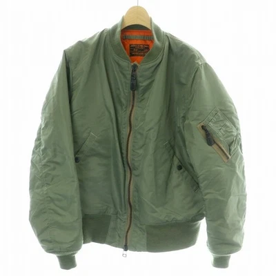 Buzz Rickson's United Car UNITED CARR WIND PROTEX NYLON TYNY MA-1 Flight Jacket - Image 1 of 4