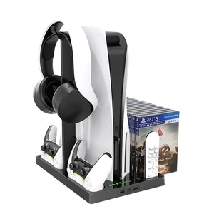 Base de Refroidissement Compatible pour Console de Jeu Ps5 Dock Universel Multifonction - Photo 1/8