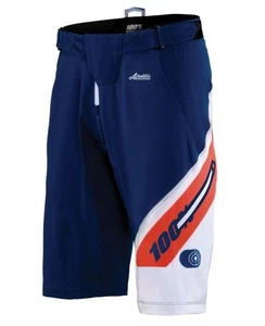 Pantalones Cortos 100% R-Core Airmatic Honor Azul Marino Hombres Talla 28 MX Motocross 100% Nuevos - Imagen 1 de 3