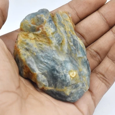 CERTIFIED Loose Gemstone Uncut Raw 749.85 Ct Natural Rough Multi-Color Sapphire - Image 1 of 4