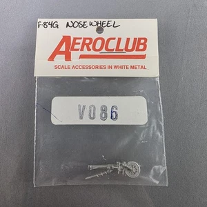 Aeroclub V086 1:72 F-84G Thunderjet NOSE WHEEL Metal Detail Set - Picture 1 of 4
