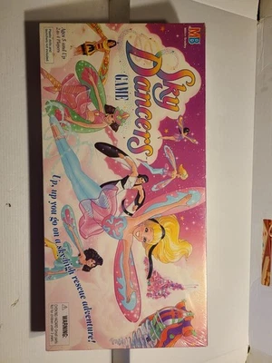 NEW SEALED SkyDancers 1995 Vintage Board game #4385Ages 5+ Milton Bradley MB - Image 1 of 4