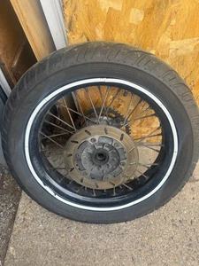 ⭐GENUINE YAMAHA WR125X 17" REAR WHEEL INC DISC AND COG 2009-2017 FREE UK POST⭐ - Picture 1 of 8