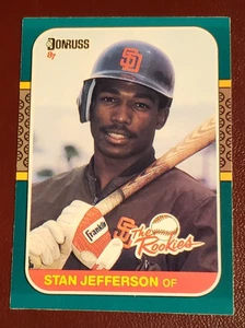 1987 Donruss The Rookies #43 Stan Jefferson OF San Diego Padres   ***40% off 2+ - Picture 1 of 2