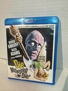 Die, Monster Die! (Blu-ray, 1965) Boris Karloff Horror RARE No Insert - Bild 1 von 11