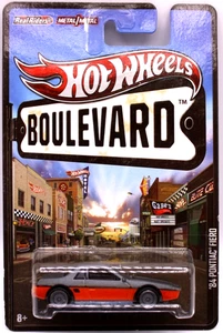 Hot Wheels 2011 Boulevard 1984 Pontiac Fiero satin gray/orange gray CRRR's - Bild 1 von 4
