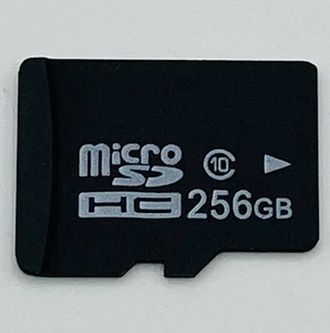 Markenlos 256GB microSDHC Class 10 Speicherkarte [37366] - Bild 1 von 7