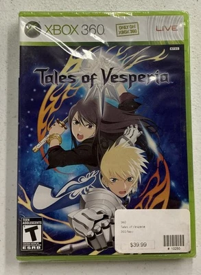 Tales of Vesperia Xbox 360 Novo em folha lacrado -- S2G -- - Imagem 1 de 2