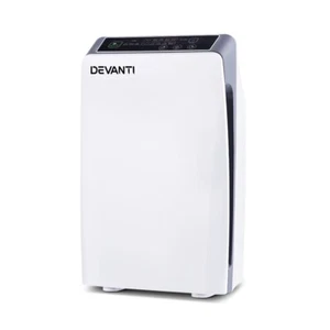 Devanti Air Purifier Purifiers HEPA Filter Home Freshener Carbon Ioniser Cleaner - Picture 1 of 7