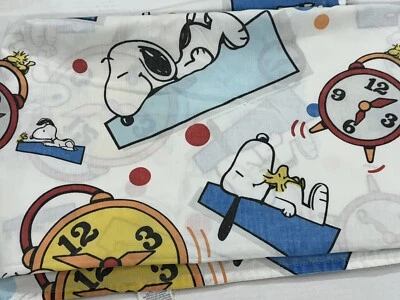 Reloj Despertador Snoopy Hoja Plana Tamaño Completo Peanuts Años 60’s Foto 1 de 4