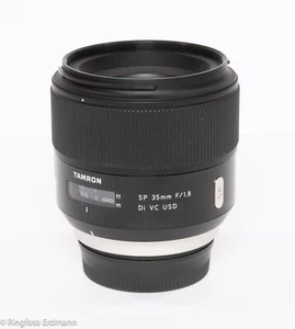 Tamron SP 35 mm F/1.8 Di VC USD Objektiv für Nikon, gebraucht, vom Fachhandel - Bild 1 von 4