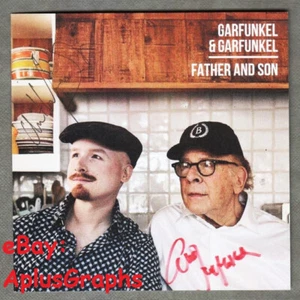 ART GARFUNKEL & ART GARFUNKEL JR.... Father And Son - SIGNED CD - Picture 1 of 1