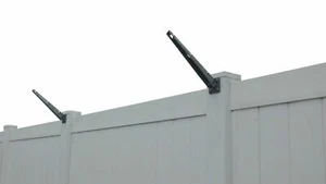 Extend-An-Arm Stacheldraht Armverlängerungen - Flach- oder Aufputzmontage - 6er Set - Bild 1 von 2