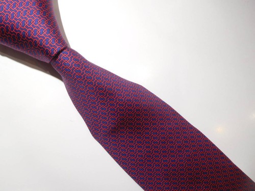 HERMÈS Cravatta uomo HERMES Francia vera seta cravatta abito classico lusso multicolore W604