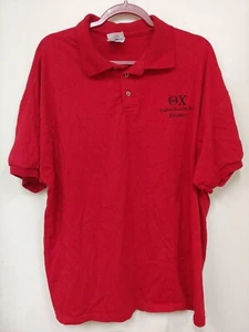 OX Theta Chi Reunión 2010 Red Polo Jerzees Camisa XXL BROWNE Illinois Wesleyan U - Imagen 1 de 4