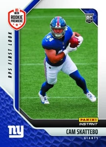 2025 Panini Instant NFL RPS FIRST LOOK 3 CAM SKATTEBO NY GIANTS ROOKIE in hand - Picture 1 of 1