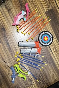 Bow and Arrow for Kids Archery Set 2 Pack - LED Light Up Archery Toy Bow and ... - Picture 1 of 2