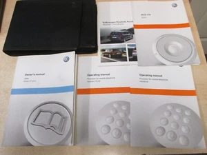 10-14 VOLKSWAGEN JETTA OWNERS HANDBOOK MANUAL +  WALLET  RCD310 - Picture 1 of 1