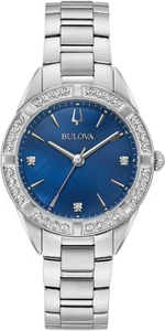 Bulova 96R243 Quarzwerk Damen-Armbanduhr - Bild 1 von 3