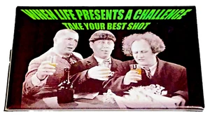 The 3 Stooges Kühlschrankmagnet " Take Your Best Shot " Mo, Larry, Curly Magnet - Bild 1 von 2
