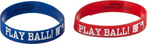 MLB Pro Baseball Sports Banquet Theme Party Favor Rubber Bracelets Wristbands - Picture 1 of 1