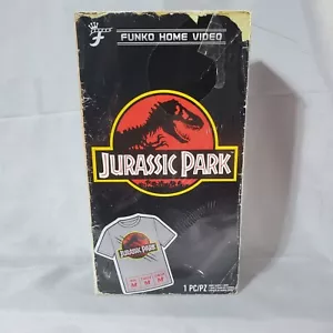 Funko "Home Video" Target Exclusive JURASSIC PARK T-Shirt Medium NIB - Picture 1 of 3