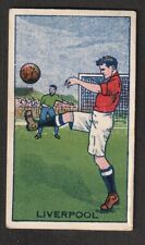 MAYNARD Confectionary FOOTBALL club colours issued 1933 LIVERPOOL FC