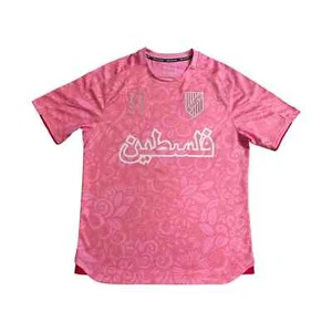 FC Palestine X Farrah Azam Pink Palestine jersey 2024 Size Medium - Picture 1 of 6