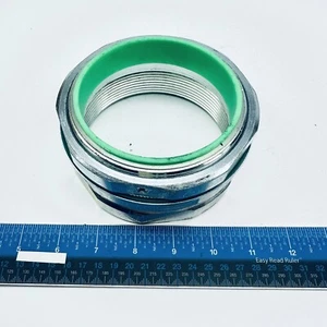 Buje roscado de 4" extremo aislado, rígido metálico - Imagen 1 de 5