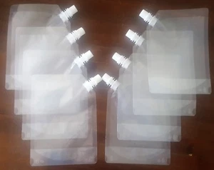Concealable 500ml Bladders 8pk Leakproof Sporting Event Nightclub Festival Ready - Picture 1 of 4