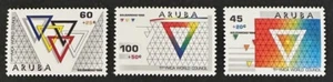ARUBA B10 - B12 Precioso Juego NUNCA con Bisagras Como Nuevo - Imagen 1 de 1
