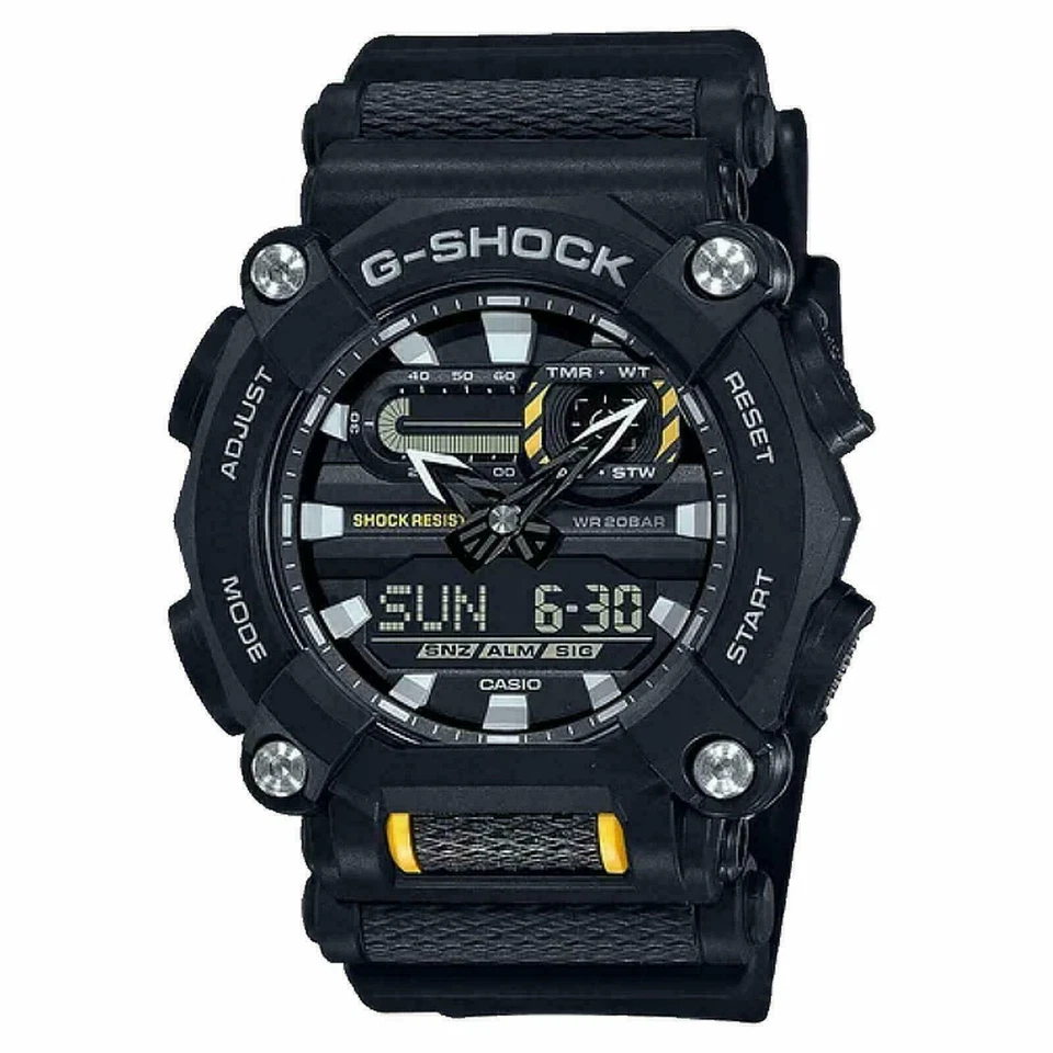 Casio G-Shock Black Men's Watch - GA900-1A