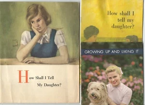 three vintage booklets explaining menstruation to girls: "The Facts of Life" lot - Picture 1 of 16