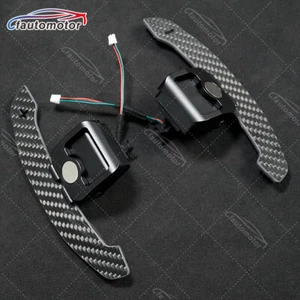 Fits Toyota Supra MKV A90 Camry GR Corolla Magnetic Carbon Fiber Paddle Shifters - Picture 1 of 6