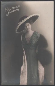 alte Postkarte - Postkarte - GUTES JAHR - Bild 1 von 1