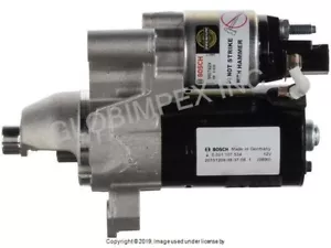 AUDI (2009-2017) Starter OEM BOSCH + 1 YEAR WARRANTY - Picture 1 of 2
