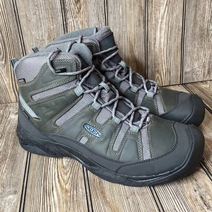 Keen Circadia Mid Polar Insulated Winter Boots Steel Grey Blue Mens Size 15 NEW - Picture 1 of 14
