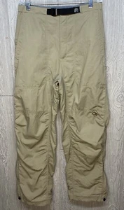 Mountain Hardwear Damen gefütterte Hose Nylon Cargo Wandern Gürtel khaki Größe 10 - Bild 1 von 12