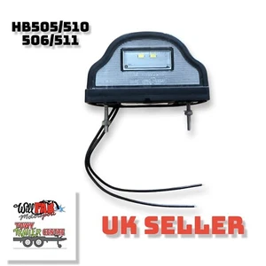 Ifor Williams HB505 510 506 511 LED Number Plate Upgrade 10-30V - Picture 1 of 2