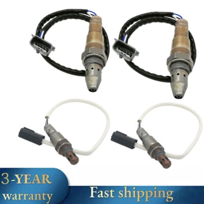For INFINITI Q70 & Q70L 5.6L V8 2015-2019 Set of 4 Up+Downstream Oxygen Sensors Foto 1 de 4