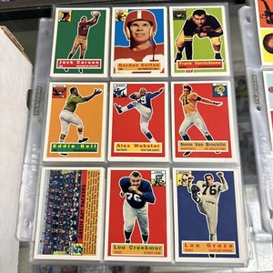 1994 Topps Archives Football 1956 & 1957 Complete Sets 274 Cards