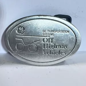 Vintage Belt Buckle GE Transportation Systems Off Highway Vehicles Mining - Picture 1 of 2