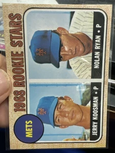 Nolan Ryan 1968 Topps Nachdruck Aufkleber 1993 Brookshire Bros. - Bild 1 von 2