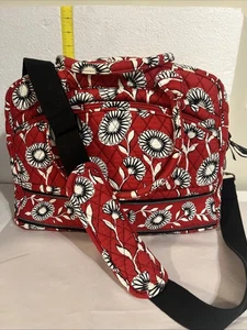 Vera Bradley Organizador Tecnológico Retirado y Maletín Lap Top Decoración Diseño Margarita - Imagen 1 de 10