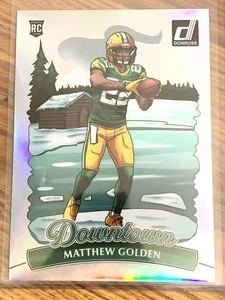 Matthew Golden Rookie Downtown 2025 Panini Donruss Football Oversized JUMBO #18 - Bild 1 von 2