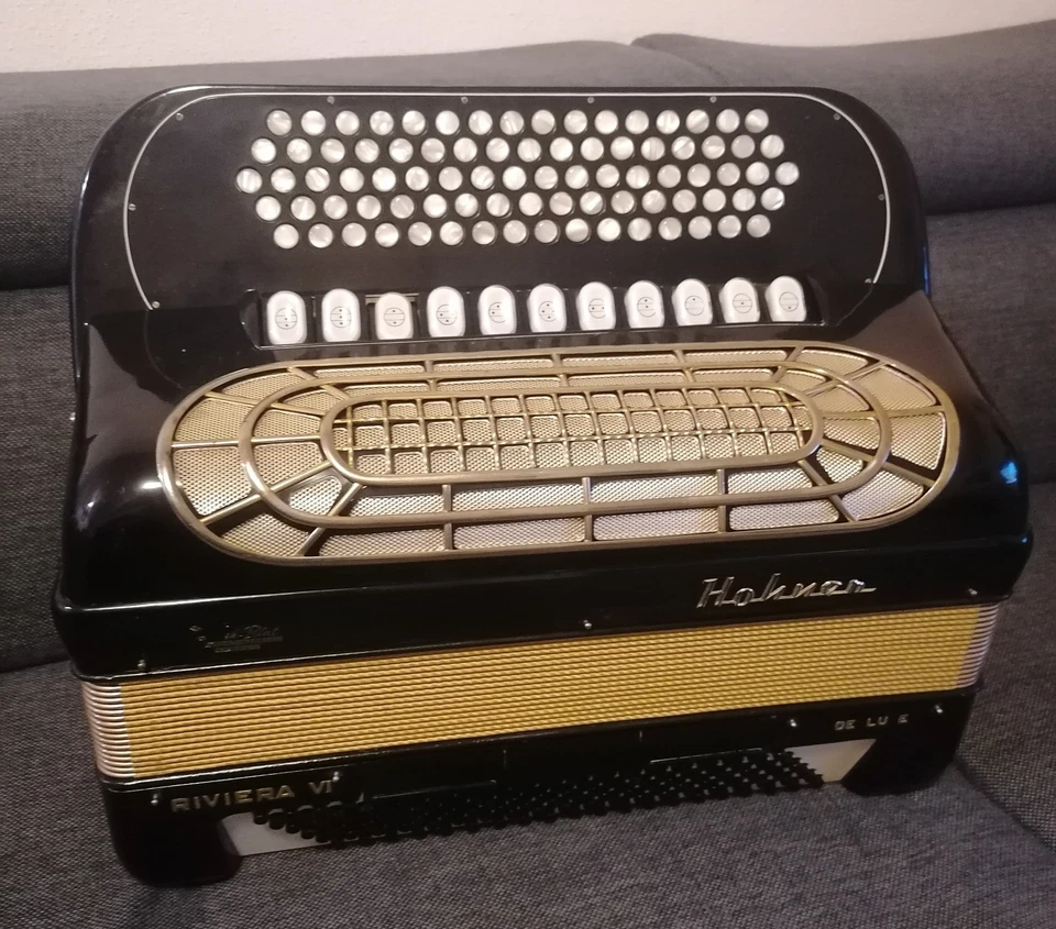 Akkordeon Hohner Riviera VI De Luxe - Image 1 of 4
