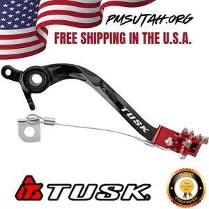 Tusk Brake Pedal 2024-2025 GASGAS EX 250 Fuel Injected EX 250F Red Foot Lever - Picture 1 of 2
