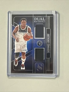 2024-25 Panini Silhouette Anthony Edwards Dual Materials - Picture 1 of 2